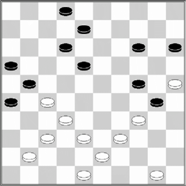 Białe: 50, 48, 43, 41, 39, 38, 37, 34, 32, 27, 25 Czarne: 2, 8, 12, 14, 15, 16, 18, 21, 24, 26, 30