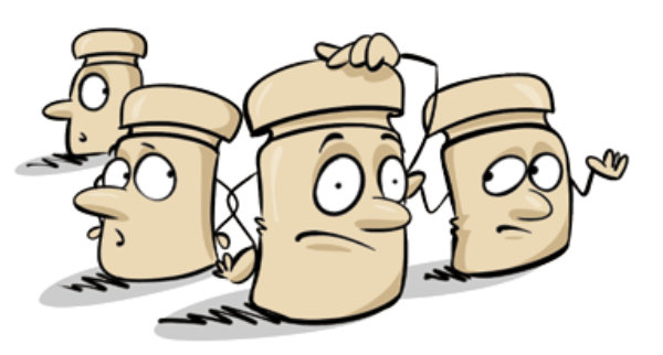 Rysunek pion&oacute;w warcabowych