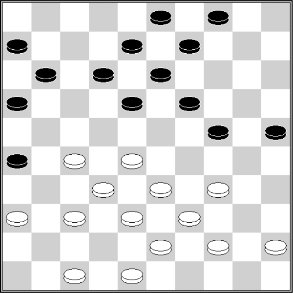 Białe: 48, 47, 45, 44, 43, 39, 38, 37, 36, 34, 33, 32, 28, 27 Czarne: 3, 4, 6, 8, 9, 11, 12, 13, 16, 18, 19, 24, 25, 26