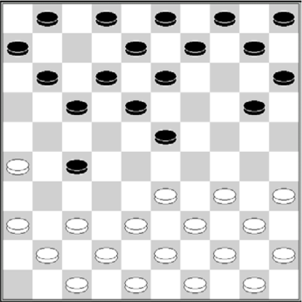 Białe: 50, 49, 48, 47, 45, 44, 43, 42, 41, 40, 39, 38, 37, 36, 35, 34, 33, 26 Czarne: 1, 2, 3, 4, 5, 6, 8, 9, 10, 11, 12, 13, 15, 17, 18, 20, 23, 27