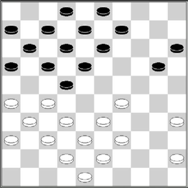 Białe: 48, 45, 43, 42, 39, 38, 37, 36, 35, 33,
                      32, 31, 29, 27, 26
                      Czarne: 2, 3, 6, 7, 8, 9, 11, 12, 13, 15, 16,
                      17, 18, 20, 22