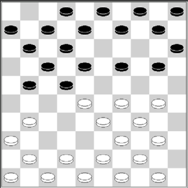 Białe: 50, 49, 48, 47, 46, 44, 43, 42, 41, 40,
                      39, 36, 34, 33, 31, 30, 29, 28
                      Czarne: 2, 3, 4, 5, 6, 7, 8, 9, 10, 11, 12, 15,
                      17, 18, 19, 20, 21, 22