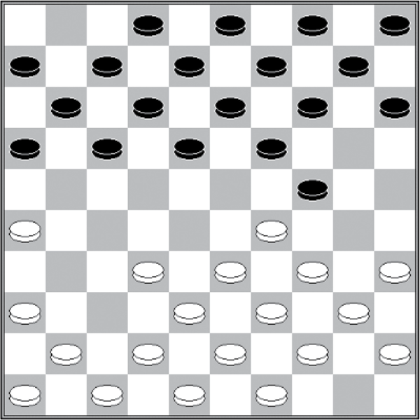 Białe: 49, 48, 47, 46, 45, 44, 43, 42, 41, 40, 39, 38, 36, 35, 34, 33, 32, 29, 26

                Czarne: 2, 3, 4, 5, 6, 7, 8, 9, 10, 11, 12, 13, 14, 15, 16, 17, 18, 19, 24