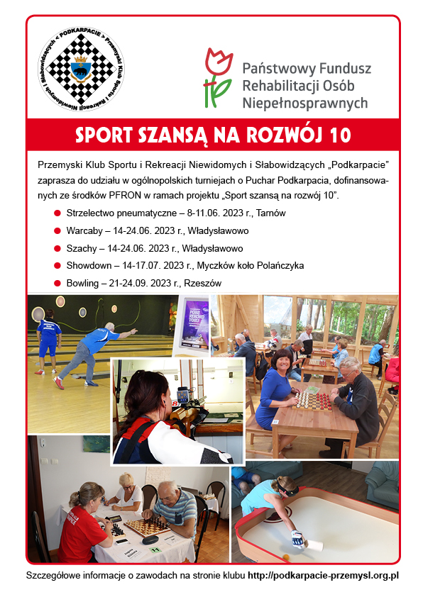 Grafika projektu Grafika projektu Sport szansą na rozwój 10