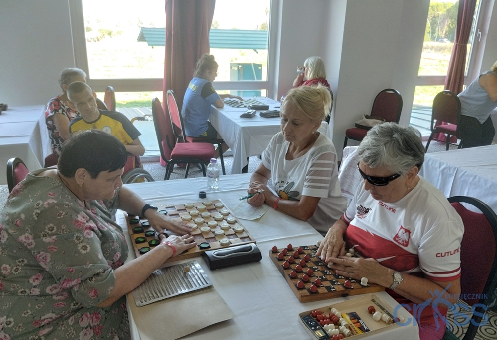 grupa os&oacute;b na sali gry