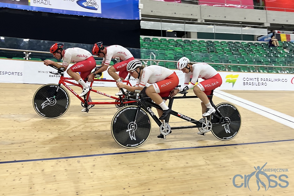 wyścig dw&oacute;ch polskich tandem&oacute;w