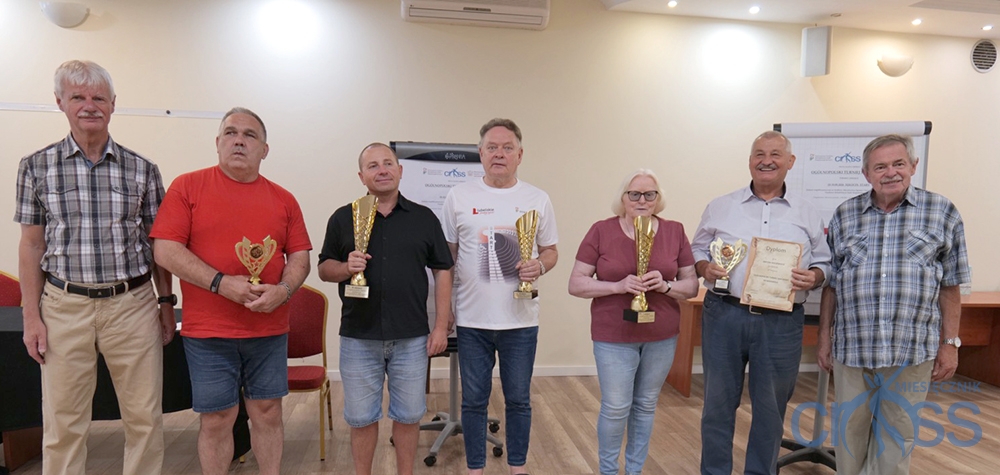 grupa osób z pucharami