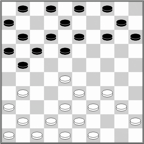 Białe: 50, 49, 48, 47, 46, 45, 43, 42, 41, 40, 39, 38, 36, 35, 34, 33, 31, 29, 28 Czarne: 1, 2, 3, 4, 5, 6, 7, 8, 9, 10, 11, 12, 13, 14, 15, 17, 19, 21, 25