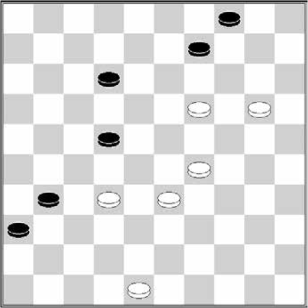 Białe: 48, 33, 32, 29, 20, 19 Czarne: 4, 9, 12, 22, 31, 36