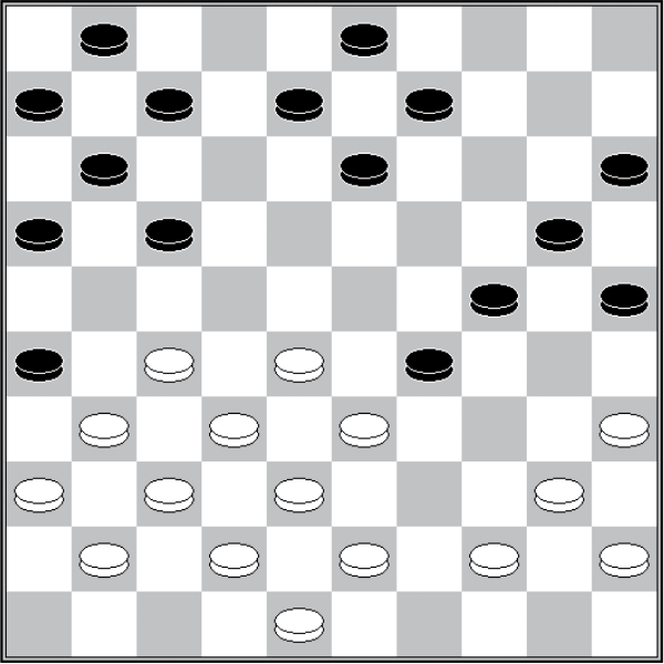 Białe: 48, 45, 44, 43, 42, 41, 40, 38, 37, 36, 35, 33, 32, 31, 28, 27 Czarne: 1, 3, 6, 7, 8, 9, 11, 13, 15, 16, 17, 20, 24, 25, 26, 29