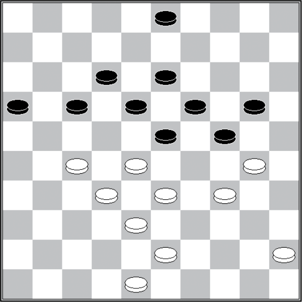 Białe: 48, 45, 43, 38, 34, 33, 32, 30, 28, 27 Czarne: 3, 12, 13, 16, 17, 18, 19, 20, 23, 24