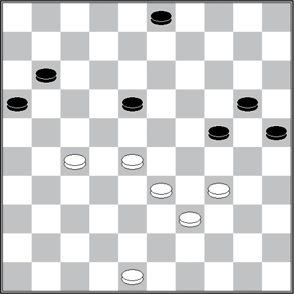 Białe: 48, 39, 34, 33, 28, 27 Czarne: 3, 11, 16, 18, 20, 24, 25