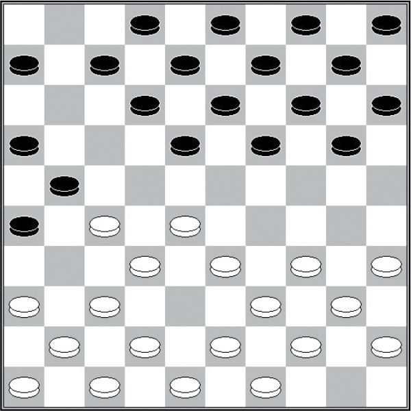 Białe: 49, 48, 47, 46, 45, 44, 43, 42, 41, 40, 39, 37, 36, 35, 34, 33, 32, 28, 27 Czarne: 2, 3, 4, 5, 6, 7, 8, 9, 10, 12, 13, 14, 15, 16, 18, 19, 20, 21, 26