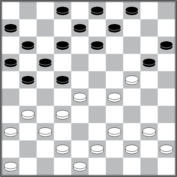 Białe: 50, 49, 48, 47, 43, 42, 41, 40, 39, 38, 37, 36, 34, 33, 28, 26, 25 Czarne: 2, 3, 4, 6, 7, 8, 10, 11, 13, 14, 15, 16, 17, 18, 21, 22, 23