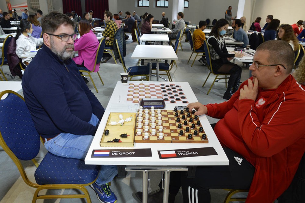 Harry de Groot (Holandia) - Wojciech Woźniak (Polska), Polish Open 2021, 4. runda