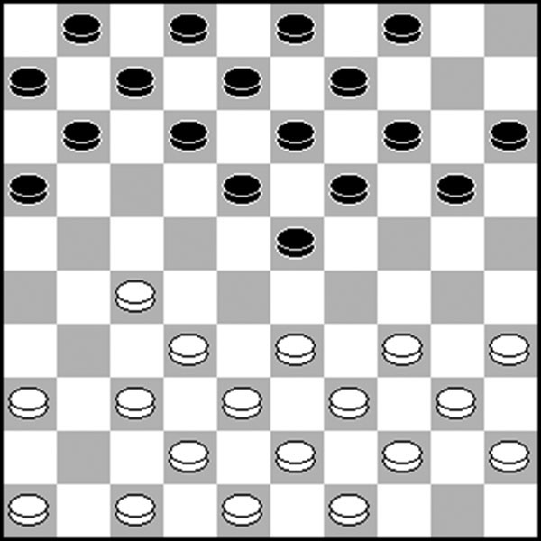 Białe: 49, 48, 47, 46, 45, 44, 43, 42, 40, 39, 38, 37, 36, 35, 34, 33, 32, 27 Czarne: 1, 2, 3, 4, 6, 7, 8, 9, 11, 12, 13, 14, 15, 16, 18, 19, 20, 23