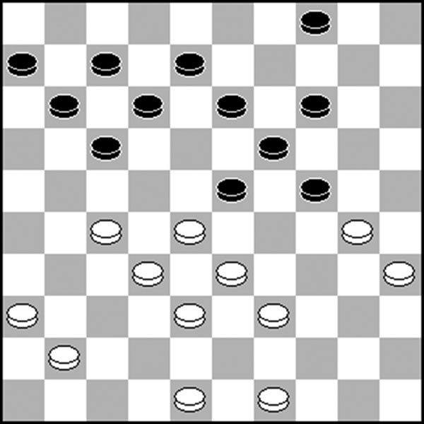 Białe: 49, 48, 41, 39, 38, 36, 35, 33, 32, 30, 28, 27 Czarne: 4, 6, 7, 8, 11, 12, 13, 14, 17, 19, 23, 24