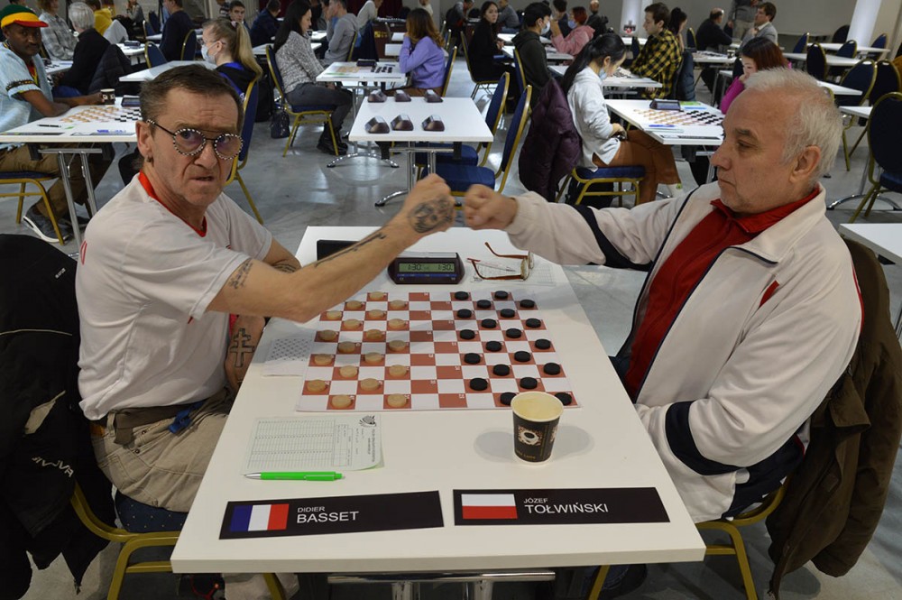 Didier Basset (Francja) - Józef Tołwiński (Polska), Polish Open 2021, 4. runda