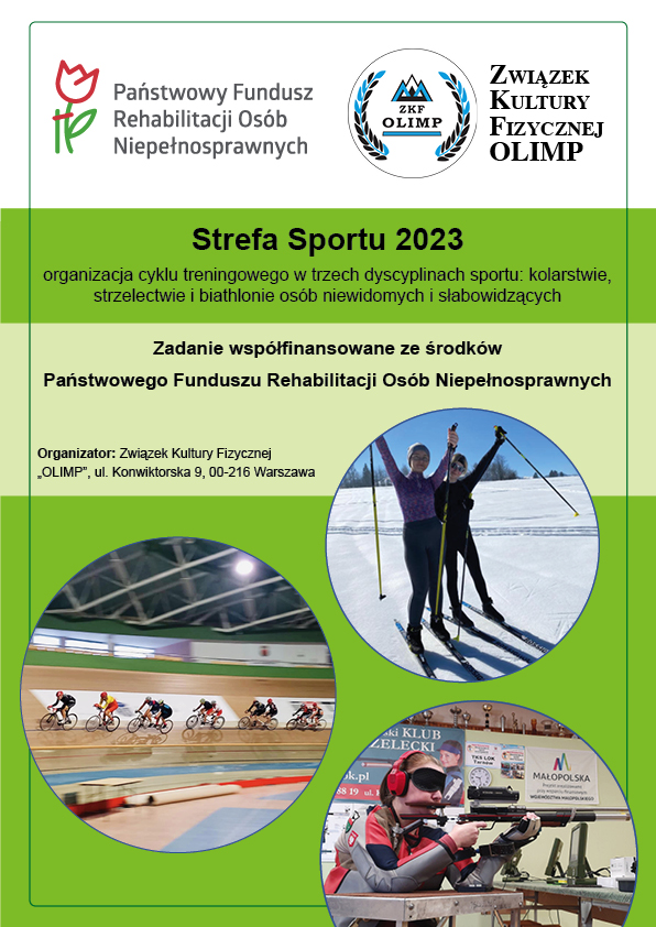 Grafika projektu Strefa sportu na 2023 rok