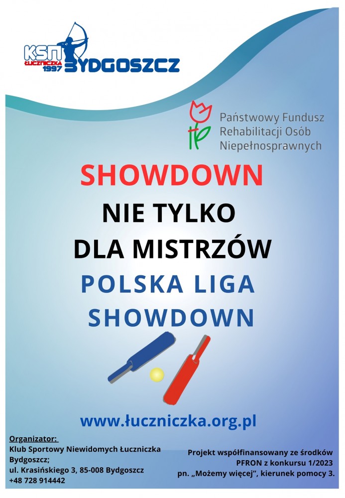 Grafika plakatu Polska Liga showdown